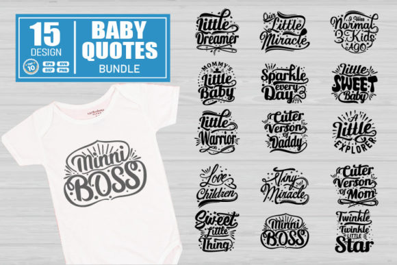 Baby SVG Bundle: Essential Graphics for Crafts