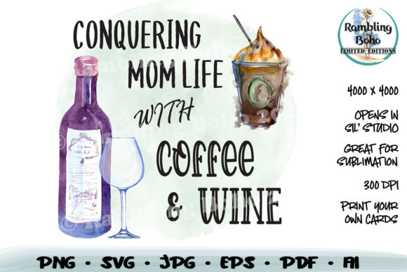 Conquering Mom Life: A Designer's Take on Coffee & Wine