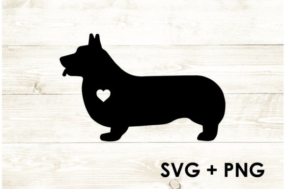Corgi Love Heart Dog Mom Graphics