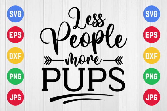 Less People More Pups: Graphics for Crafts