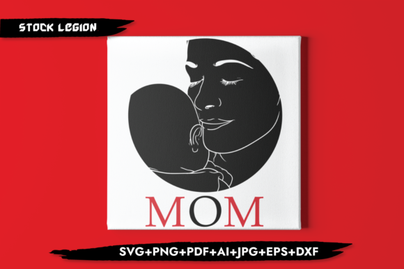 Mom and New Born Graphics for Crafts Review