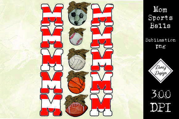 Mom Sports Leopard Graphics for Crafts & Branding