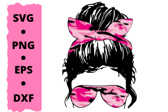 Pink Camo Mom: Graphics for Modern Crafts