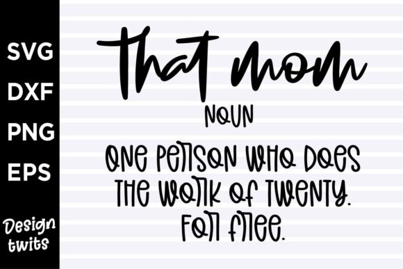 That Mom Noun: Essential Graphics for Crafts Branding